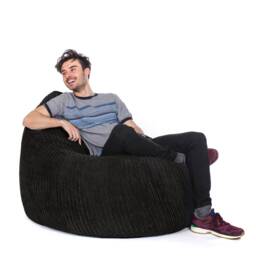Jumbo Corduroy Bean Bag Chair, Handmade in The Uk, Beans Included, Adult & Kids Sizes Available - thumbnail 2