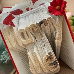 Marriage Proposal, Folded Book Art, Love Story, Will You Marry Me, Romeo & Juliet - thumbnail 3