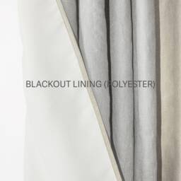 Linen Blackout Curtain, Tab Top, Farmhouse Bedroom Decor - thumbnail 2
