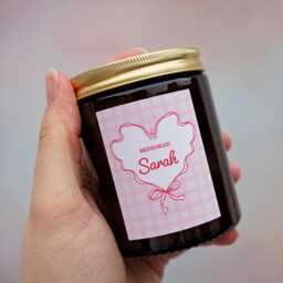 Personalised Bridesmaid Candle Soy Wax Gift For Her - thumbnail 1
