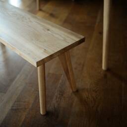 Bench, Solid Oak, Sustainable, Customisable, Fast Shipping, Oakwell Collection - thumbnail 3