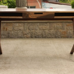 Desk With Storage & A Drawer - thumbnail 4
