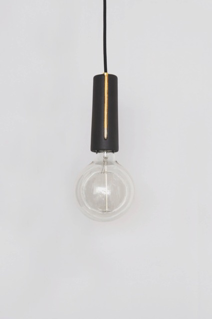 Pendant Lamp, Light Fixture Ceiling, Rustic Fixture, Industrial Light, Lampe Pendante, Pendellampe, Black Ceramic Gold - image 1