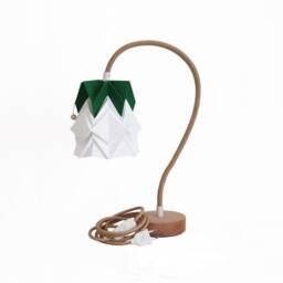 Table Lamp Kikyo With Flexible Cable & Small Paper Lampshade - thumbnail 2
