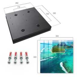 Tropical Paradise Wall Mounted Key Cabinet, Turquoise Box For Wall, Photographic Landscapes, Nature & Travel Lovers - thumbnail 4