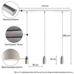 "Pendant Lamp Concrete ""Light Edition" - thumbnail 2