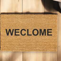 Weclome Welcome Still Game Tv Show Doormat 2 Sizes Novelty Gift Present - thumbnail 2