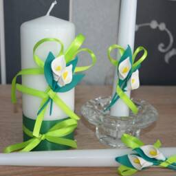 3 Candles For Wedding Or Decoration Candle Birthday Gift Mother's Day - thumbnail 3