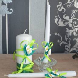 3 Candles For Wedding Or Decoration Candle Birthday Gift Mother's Day - thumbnail 2