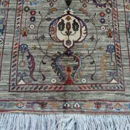Handmade Afghan Wool Chobi Runner Rug Tribal Hallway Carpet - thumbnail 3