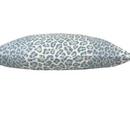 Colefax & Fowler Panthera Old Blue Cushion Cover Pillow Double Sided Home Interior - thumbnail 3