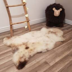 Amazing Color Rugs Sheepskin Sheep Skin Leather Decorative Rug Comfy Area Carpet Throw, Schaffell, Hygge - thumbnail 1