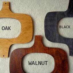 Mid Century Modern Wood Wall Hanging Retro Geometric Decor - 34x11 - thumbnail 4
