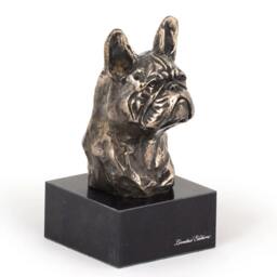 French Bulldog, Dog Marble Statue, Limited Edition, Artdog. Made Of Cold Cast Bronze. Perfect Gift. Limited Edition - thumbnail 2