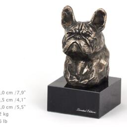 French Bulldog, Dog Marble Statue, Limited Edition, Artdog. Made Of Cold Cast Bronze. Perfect Gift. Limited Edition - thumbnail 4