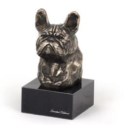 French Bulldog, Dog Marble Statue, Limited Edition, Artdog. Made Of Cold Cast Bronze. Perfect Gift. Limited Edition - thumbnail 1