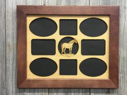 Horse Picture Frame - Holds 8 Photos Gift For Lover - thumbnail 1
