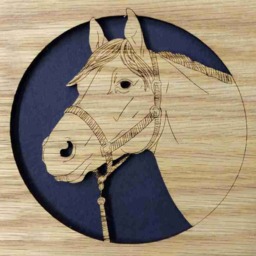 Horse Picture Frame - Holds 8 Photos Gift For Lover - thumbnail 2