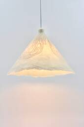 Pendant Ceiling Lighting/ Swag Lamp/Felted Wool/ Home Eco Decor/ Personalized Colors Lucielalune??