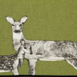 Cushion Cover/Cover With Deer, Beige, 50 X 30 cm - thumbnail 3