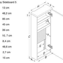 Telephone Furniture Tiny Sideboard 5 - thumbnail 4