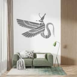 Egyptian Snake Wall Decal Ancient Egypt Decor 2682 - thumbnail 2