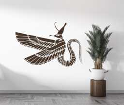 Egyptian Snake Wall Decal Ancient Egypt Decor 2682 - thumbnail 1