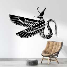 Egyptian Snake Wall Decal Ancient Egypt Decor 2682 - thumbnail 3