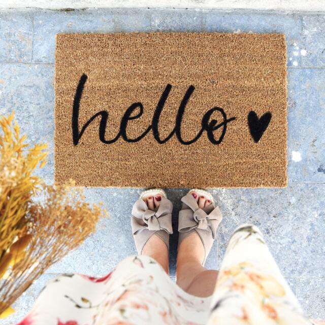 "Doormat ""Hello" - image 1