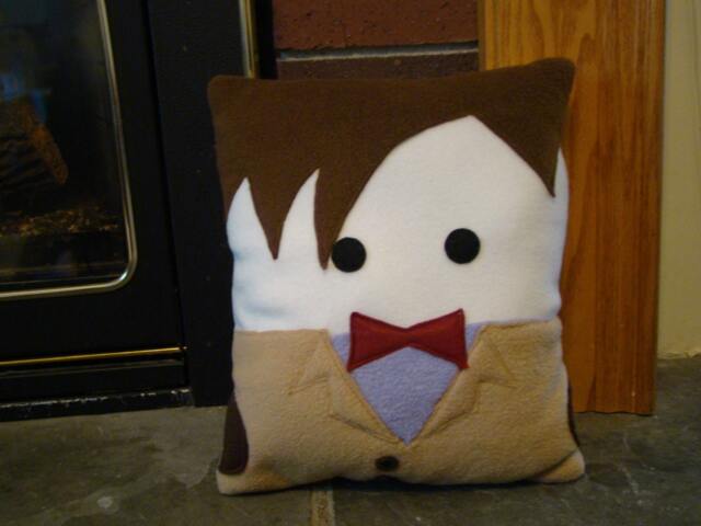 11Th Doctor, Matt Smith Pillow, Plush, Cushion