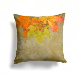 Autumn Tree Cushion Cover/Orange Yellow Brown Leaves Pillow Case/Living Room Decorative Cover/Interior Design Style Home - thumbnail 4