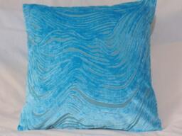 Designers Guild Fabric Aurelia Turquoise Cushion Covers/Pillow - thumbnail 1