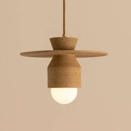 Ceramic Pendant Light - Les Beige - thumbnail 2