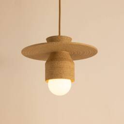Ceramic Pendant Light - Les Beige - thumbnail 3