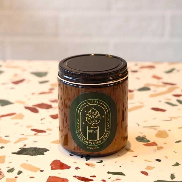 Pumpkin Chai Soy Candle Cozy Fall Scent, 9Oz - image 1