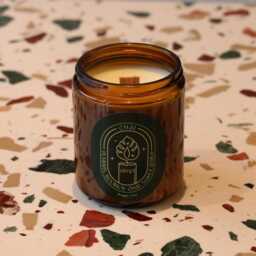 Pumpkin Chai Soy Candle Cozy Fall Scent, 9Oz - thumbnail 3