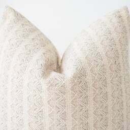 Brown Tribal Hemp Hand Woven Natural Dye Color Hmong Lumbar Pillow Cover - thumbnail 2