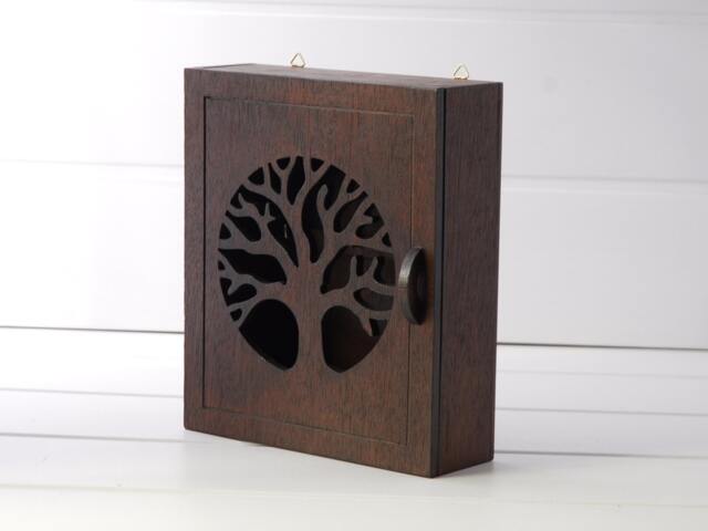 Wooden Box For Keys - Tree Wenge - image 1
