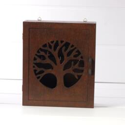 Wooden Box For Keys - Tree Wenge - thumbnail 3