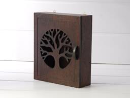 Wooden Box For Keys - Tree Wenge - thumbnail 1