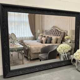 Black Mirror Decorative Ornate Elegant Framed Verona Wall - Choice Of Size Premium Quality Free P&p - thumbnail 2