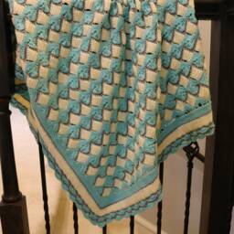 Newborn Baby Layette, Sweater, Beanie, Booties, Blanket, Afghan, Ready To Ship - thumbnail 3