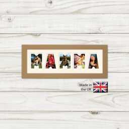 Mamma Photo Frame Word Name Special Gift Mother's Day 1243A By Photos in A Word - thumbnail 1