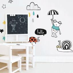 Frog Ladybug & Snail Kit - Peel-And-stick Wall Decals Mej - thumbnail 3