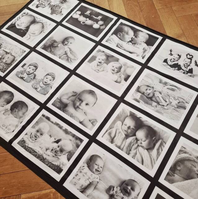 Large Photo Blanket Personalised With 20 Photographs Of Your Choice - Perfect Christmas Gift Idea For Mum, Dad, Nan, Grandad, Memory Collage - image 1