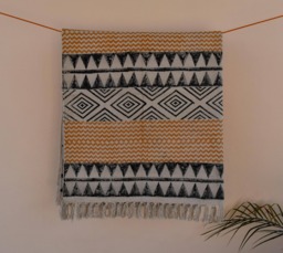 3x5Ft Indian Rugs Cotton Rug, Woven Area For Sale, Decor Rustic Rugs, Decorative Bohemian Indian