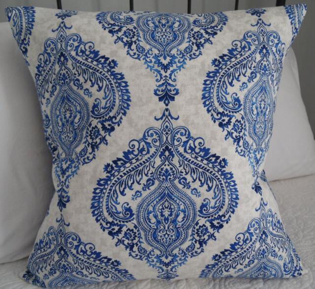 3 Colors To Choose From.royal Blue.indigo.off White Pillow Covers.browns.chia.greys Pillow Cover.home Decor.slip Covers.pillow Cover - image 1