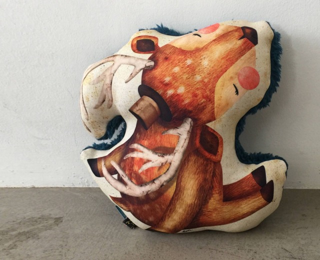 Wanderlust Deer Cushion/Pillow - image 1