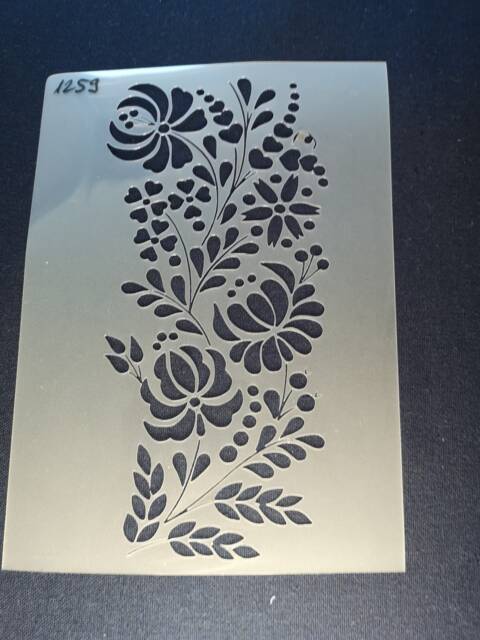 Hungarian Folk Stencil, Flexible, Reusable, 125Mic, Wall Decor, Home Decor, Furniture Painting, Card Making, Craft Stencil From Bitofeverythingbyb