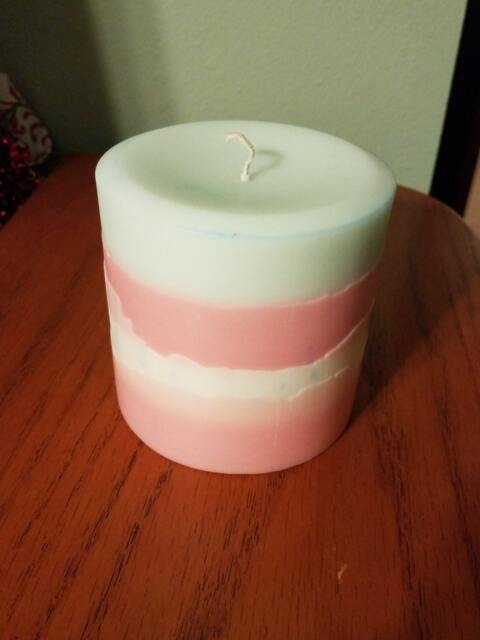 Japanese Cherry Blossom Layered Candle - image 1